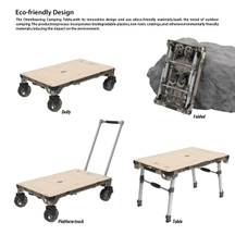 Mesa de acampamento Omnibearing